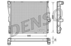 Chladič, chlazení motoru DENSO DRM05090