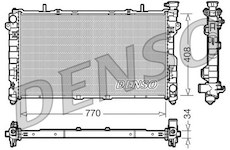 Chladič, chlazení motoru DENSO DRM06012