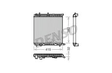 Chladič, chlazení motoru DENSO DRM07010