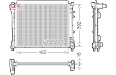Chladič, chlazení motoru DENSO DRM09006