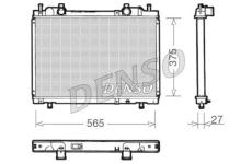 Chladič motora DENSO DRM09022