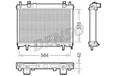 Chladič motora DENSO DRM09023