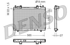 Chladič motora DENSO DRM09026