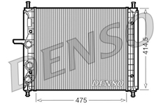Chladič, chlazení motoru DENSO DRM09034
