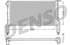 Chladič, chlazení motoru DENSO DRM09064