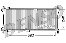 Chladič, chlazení motoru DENSO DRM09083