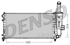 Chladič, chlazení motoru DENSO DRM09102