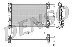 Chladič motora DENSO DRM09110