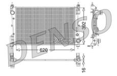 Chladič, chlazení motoru DENSO DRM09114