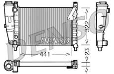 Chladič, chlazení motoru DENSO DRM09143