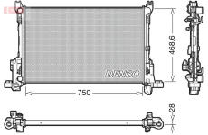 Chladič motora DENSO DRM09175