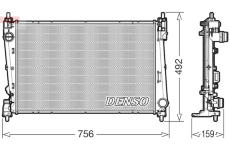 Chladič, chlazení motoru DENSO DRM09178