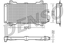 Chladič, chlazení motoru DENSO DRM10013