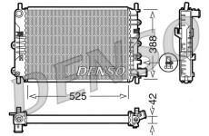 Chladič, chlazení motoru DENSO DRM10026