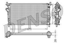 Chladič, chlazení motoru DENSO DRM10074