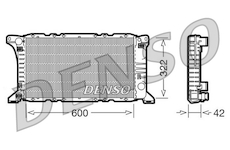 Chladič motora DENSO DRM10091