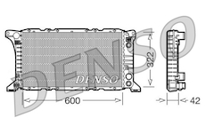 Chladič, chlazení motoru DENSO DRM10092