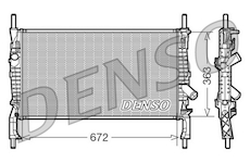 Chladič, chlazení motoru DENSO DRM10105
