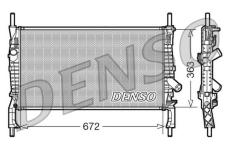 Chladič, chlazení motoru DENSO DRM10105