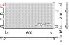 Chladič, chlazení motoru DENSO DRM12011