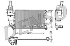 Chladič, chlazení motoru DENSO DRM13003