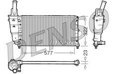 Chladič, chlazení motoru DENSO DRM13004