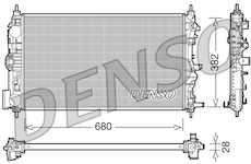 Chladič, chlazení motoru DENSO DRM15005