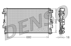 Chladič, chlazení motoru DENSO DRM17012