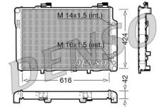 Chladič, chlazení motoru DENSO DRM17073