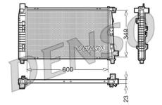 Chladič, chlazení motoru DENSO DRM17100