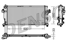 Chladič, chlazení motoru DENSO DRM20039