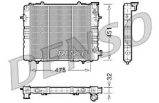 Chladič motora DENSO DRM20050