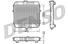 Chladič, chlazení motoru DENSO DRM20072