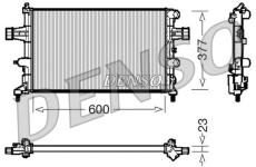 Chladič, chlazení motoru DENSO DRM20081
