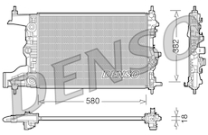 Chladič, chlazení motoru DENSO DRM20099