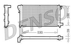 Chladič, chlazení motoru DENSO DRM21002
