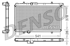 Chladič, chlazení motoru DENSO DRM21021