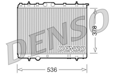 Chladič motora DENSO DRM21030