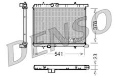 Chladič, chlazení motoru DENSO DRM21033