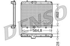 Chladič, chlazení motoru DENSO DRM21057