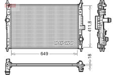 Chladič motora DENSO DRM21103