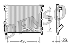 Chladič, chlazení motoru DENSO DRM23001