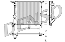 Chladič, chlazení motoru DENSO DRM23006