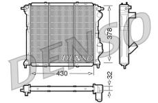 Chladič motora DENSO DRM23027