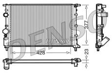 Chladič, chlazení motoru DENSO DRM23032