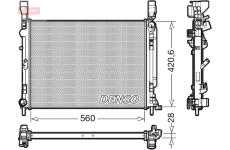 Chladič, chlazení motoru DENSO DRM23036