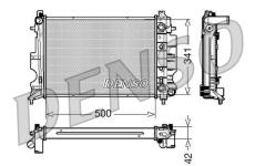 Chladič, chlazení motoru DENSO DRM25012