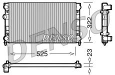 Chladič, chlazení motoru DENSO DRM32005