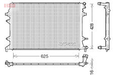 Chladič, chlazení motoru DENSO DRM32047