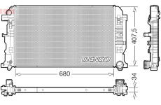 Chladič, chlazení motoru DENSO DRM32053